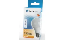 Lumilight ŻARÓWKA LED A60 E27 7W CIEPŁA LL6006 New