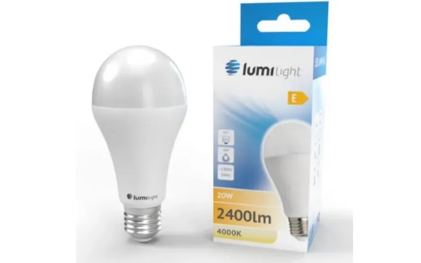 Lumilight ŻARÓWKA LED A65 E27 20W NEUTRALNA LL3845 New