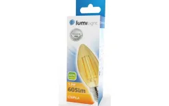 Lumilight ŻARÓWKA LED C35 FLMG E14 5,5W CIEPŁA LL4804 Sale