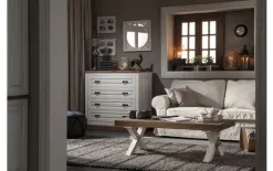 Witek Home by K Ława P25 Biały postarzany 02 Clearance