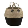 Mondex Bali kosz L 38x30x34 cm czarny Boho Fashion