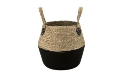 Mondex Bali kosz M 32x28x28 cm czarny Boho Hot