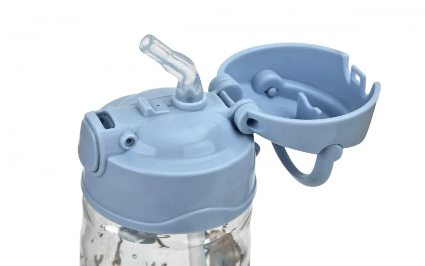 Galicja Bidon dla dzieci ze słomką 480 ml KIDS 13882 niebieski Clearance