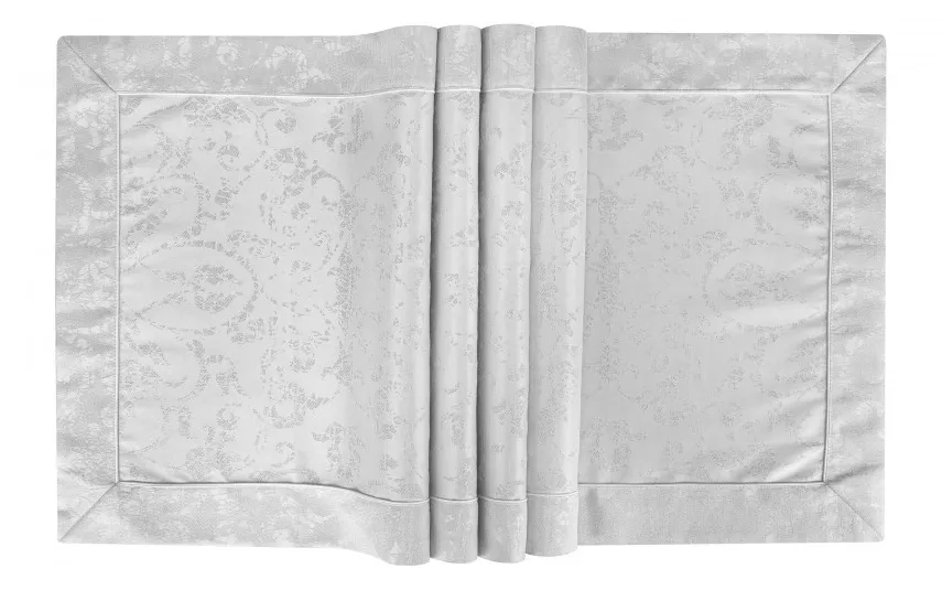 Witek Home Bieżnik "CRACOVIA" 50x150 cm srebrny Sale