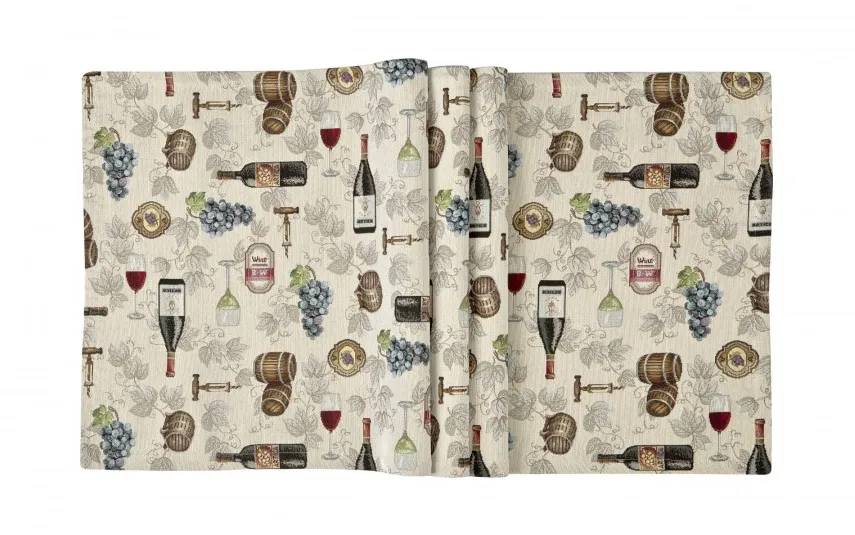 Witek Home Bieżnik na stół 50x150 cm Eden 914/410 gobelinowy Hot