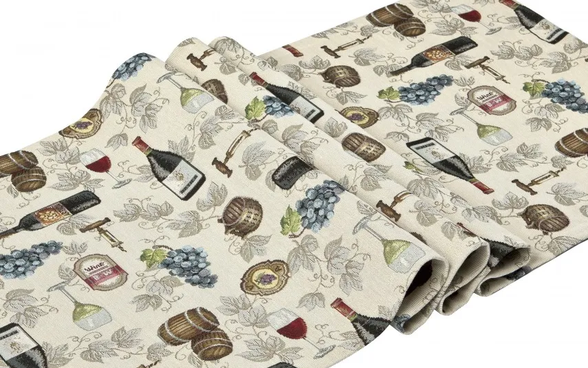Witek Home Bieżnik na stół 50x150 cm Eden 914/410 gobelinowy Hot