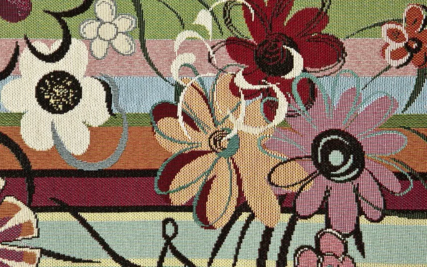 Witek Home Bieżnik na stół 50x150 cm Eden 5028/410 gobelinowy Hot