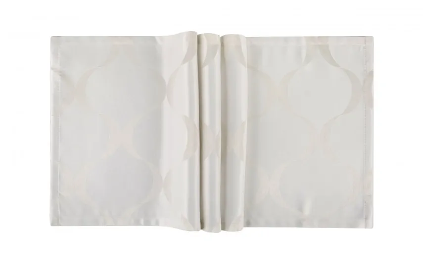 Witek Home Bieżnik na stół 40x120 cm Posejdon 099 ecru bez plisy New