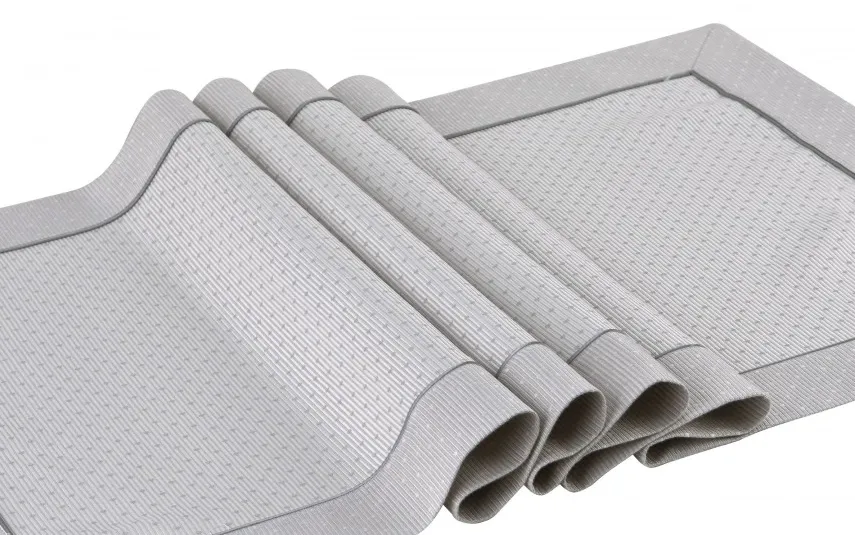 Witek Home Bieżnik na stół 50x150cm Campania 007 szary Fashion