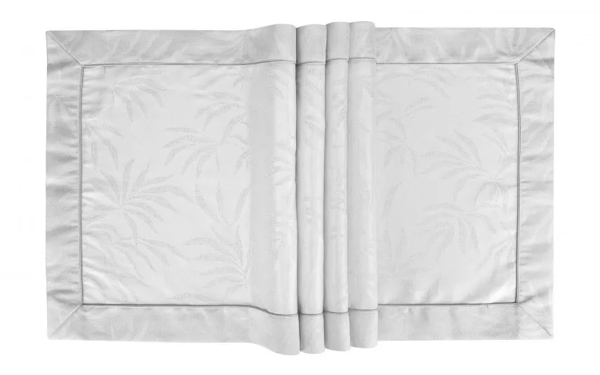 Witek Home Bieżnik "POLONIA" 50x150 cm srebrny Fashion