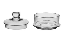 Sigma Glass Bombonierka piętrowa trójka H-22 cm New