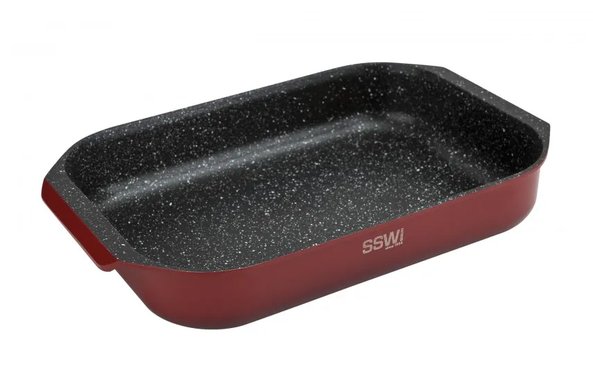 SSW Brytfanna aluminiowa 34,5x24,5 cm BBQ CHEF czerwona Sale