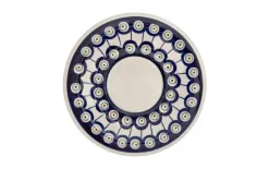 Boleslawiec Bulionówka 260 ml + spodek Bolesławiec Kropki 8 Hot
