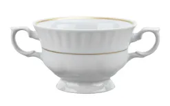 Chodziez Bulionówka 400 ml + spodek Iwona B014 Złota Linia Clearance