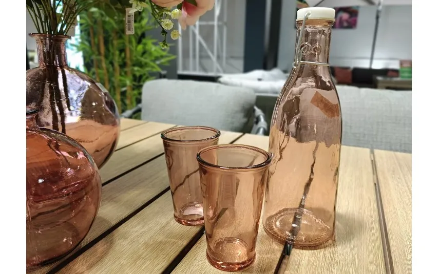 San Miguel Butelka 1L z zatyczką różowa Best