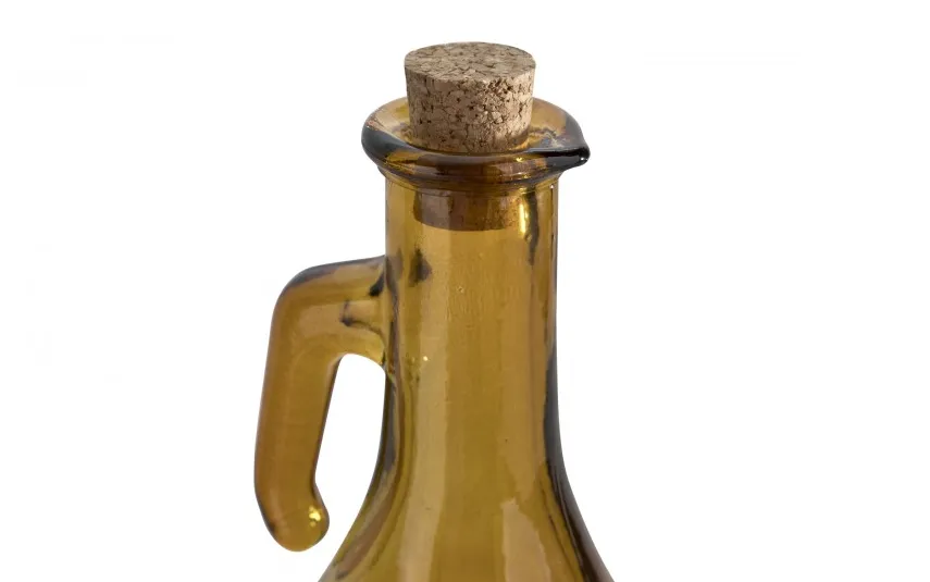 San Miguel Butelka na oliwę 500ml z korkiem żółta Hot