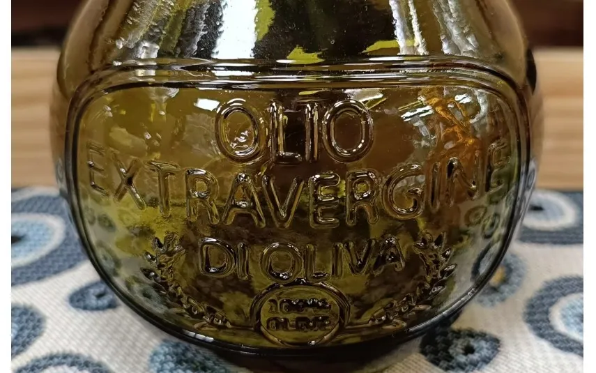 San Miguel Butelka na oliwę 500ml z korkiem zielona Outlet