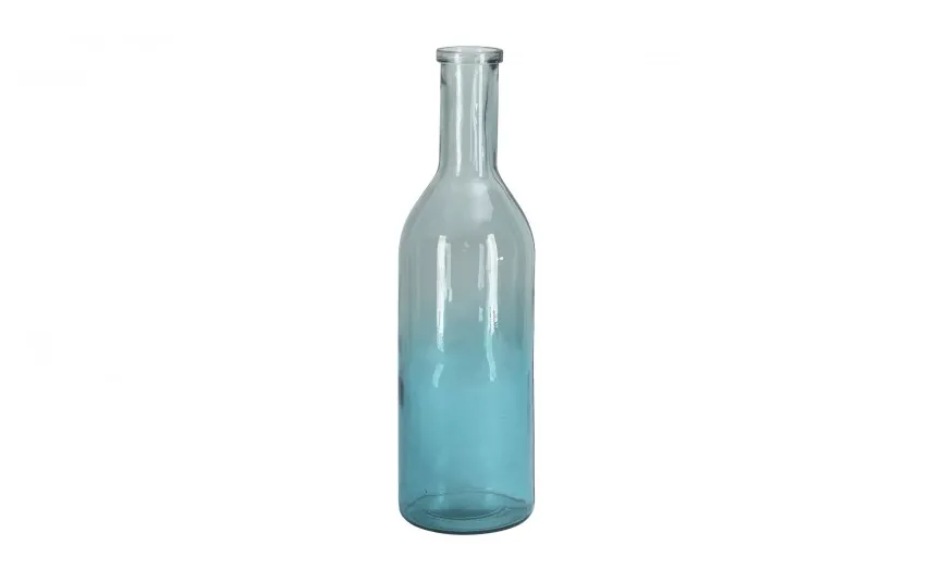 San Miguel Butelka ozdobna 50 cm Retro niebieska 4767 Hot