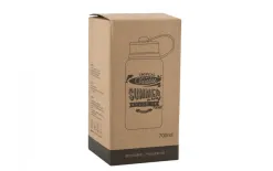 Witek Home Butelka szklana/termos 700ml w pokrowcu Outlet