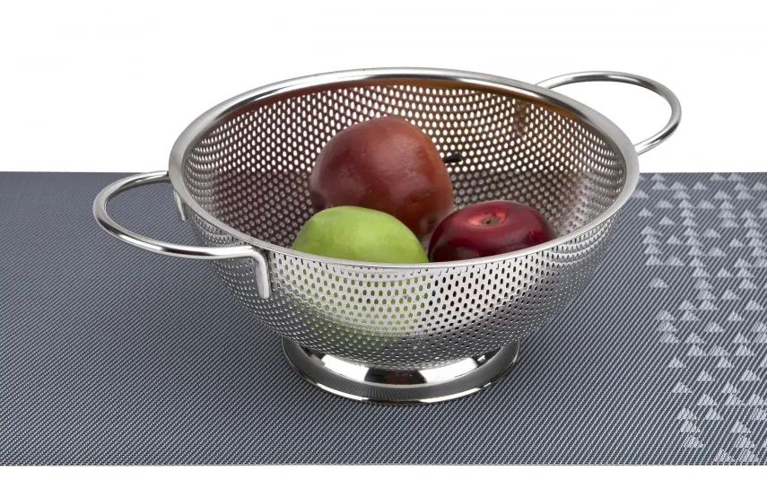 Ambition Cedzak nierdzewny 22 cm z podstawą Steel Online