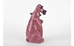 Witek Home Ceramiczna skarbonka Pies różowy New