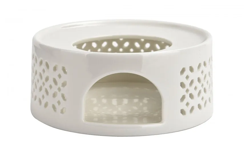 MPLCo Ceramiczny podgrzewacz do dzbanków Bisette BIAŁY B. New