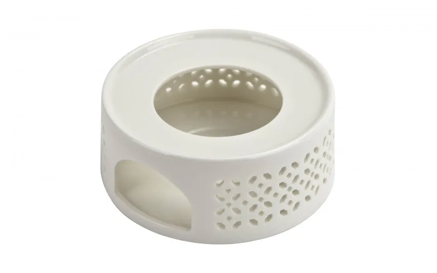 MPLCo Ceramiczny podgrzewacz do dzbanków Bisette BIAŁY B. New