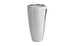 Art-Pol Ceramiczny wazon dekoracyjny 112766 biało-srebrny Best