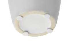 Art-Pol Ceramiczny wazon dekoracyjny 112766 biało-srebrny Best