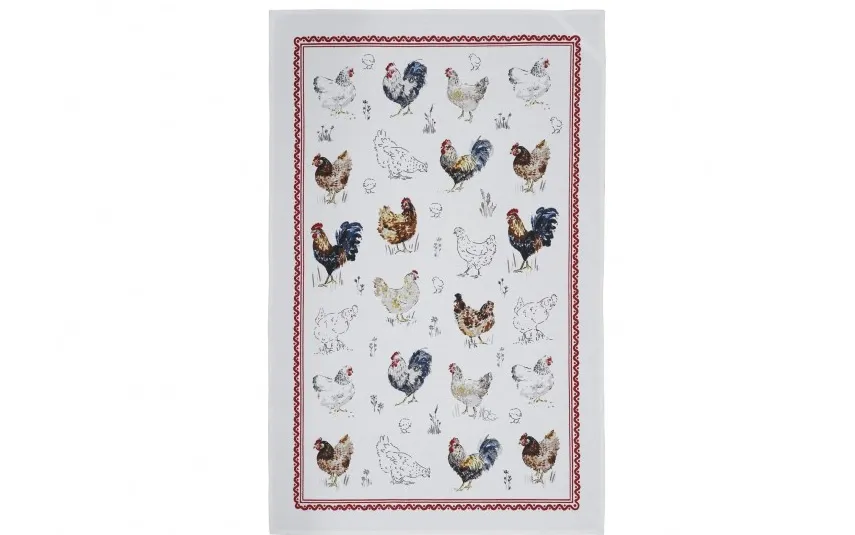 Ulster Weavers Ściereczka kuchenna 48x74 cm Farm Birds Fashion