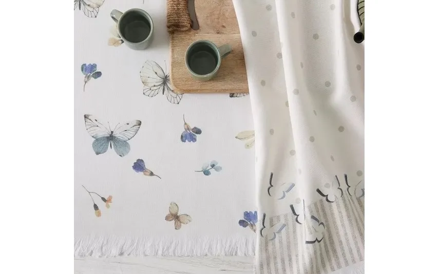 Manterol Ściereczka kuchenna 50x70 cm Multiusos Motyle Paski 050 07 Discount