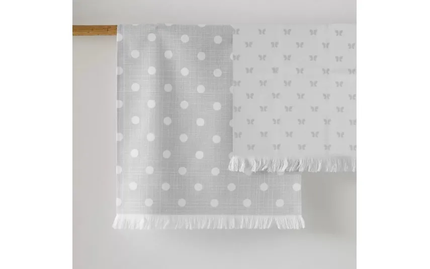 Manterol Ściereczka kuchenna 50x70 cm Multiusos Motyle szare 055 12 Best