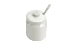 MPLCo Cukierniczka porcelanowa 180 ml z łyżką i pokrywką Online