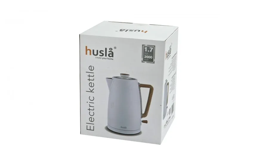 Husla Czajnik elektryczny 1,7 L biały Scandic Fashion