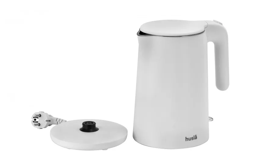 Husla Czajnik elektryczny 1,5 L biały 73916 Fashion