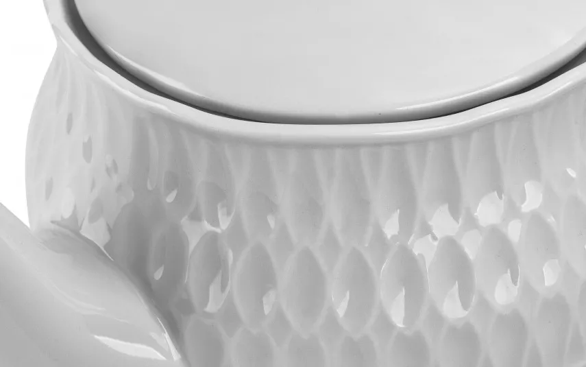Cmielow Czajnik 1,1L Sofia Biała Outlet