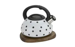 Klausberg Czajnik tradycyjny 3 L magiczny biały w kropki KB-7074 Online