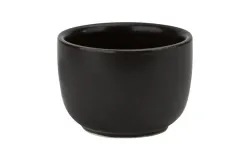 MPLCo Czarny zestaw ceramiczny do dipów taca + 3 miski Fashion