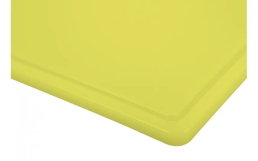 Hendi Deska do krojenia 53x32,5 HACCP żółta Hot
