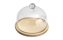 Sigma Glass Deska z kloszem 22,5 cm Sigma 1648 Hot
