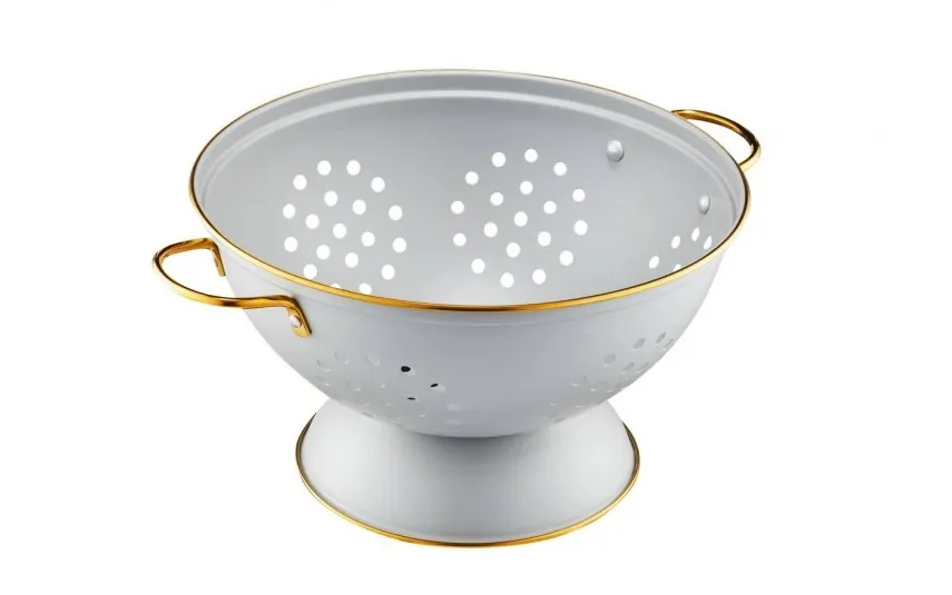 Ambition Durszlak cedzak z rączkami 24 cm Royal szary Hot