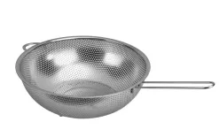Ambition Durszlak nierdzewny 28 cm z rączką Steel Sale