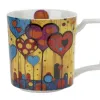 Duo Duży kubek porcelanowy 750 ml Modern Hearts Online