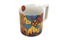 Duo Duży kubek porcelanowy 750 ml Modern Hearts Online