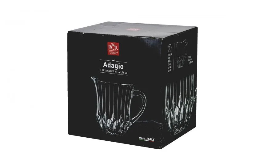 RCR Dzbanek kryształowy 1,2 L Adagio Sale
