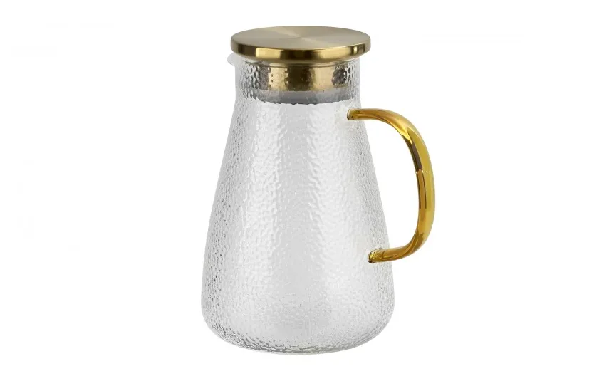 Inna Dzbanek szklany 1,3 L Golden Jack Fashion