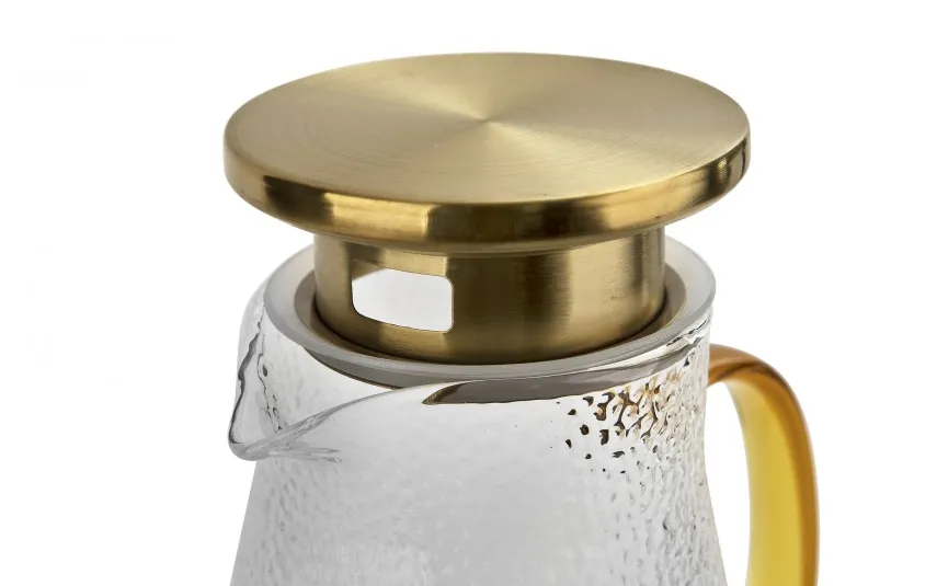 Inna Dzbanek szklany 1,3 L Golden Jack Fashion