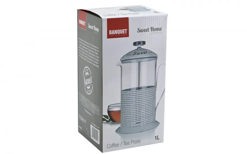 Witek Home Dzbanek z zaparzaczem do kawy/herbaty 1L Sweet Home Online