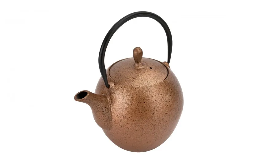 MPLCo Żeliwny zestaw do parzenia herbaty 1,3 L miedziany Sale