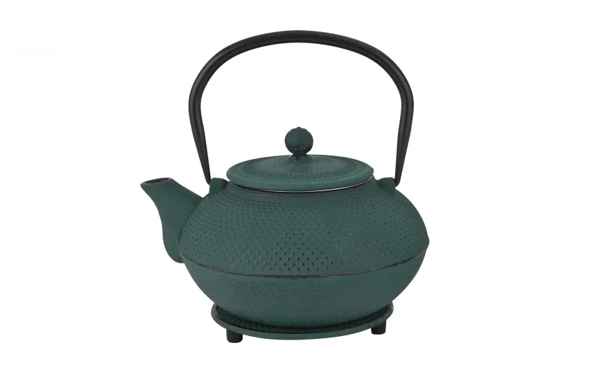 Witek Home Żeliwny zestaw do parzenia herbaty w stylu Japanese zielony Online